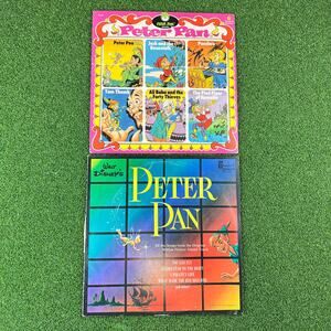 Peter Pan 6 Favorite Stories & Walt Disneys Peter Pan Motion Picture Vinyl Album